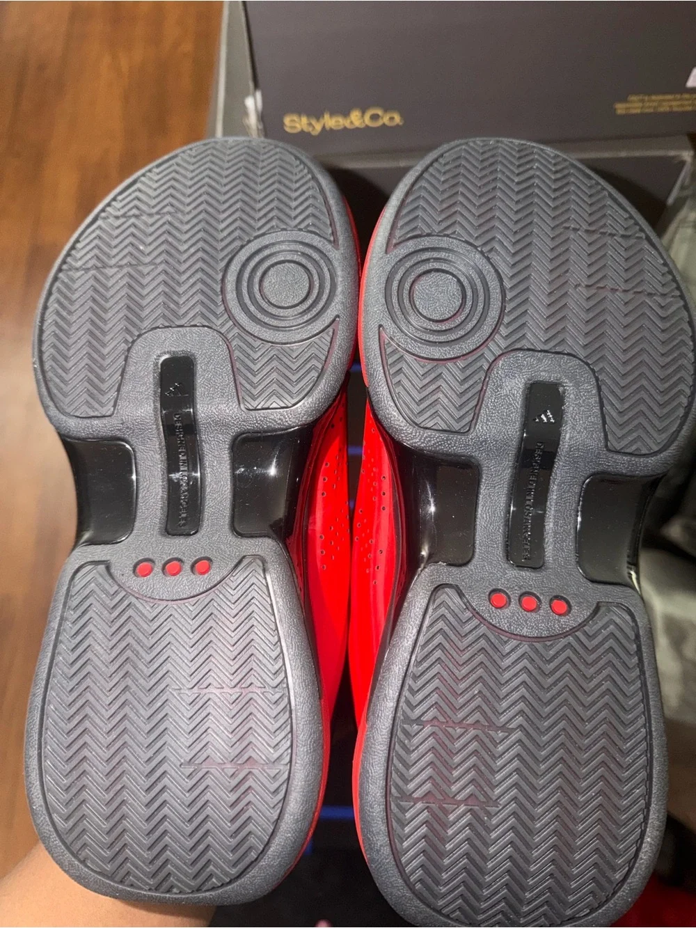 adidas bold red